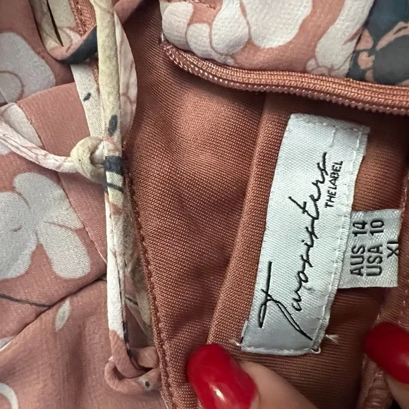 Two Sisters The Label Marissa Dress Mauve Size 10 - Picture 9 of 9